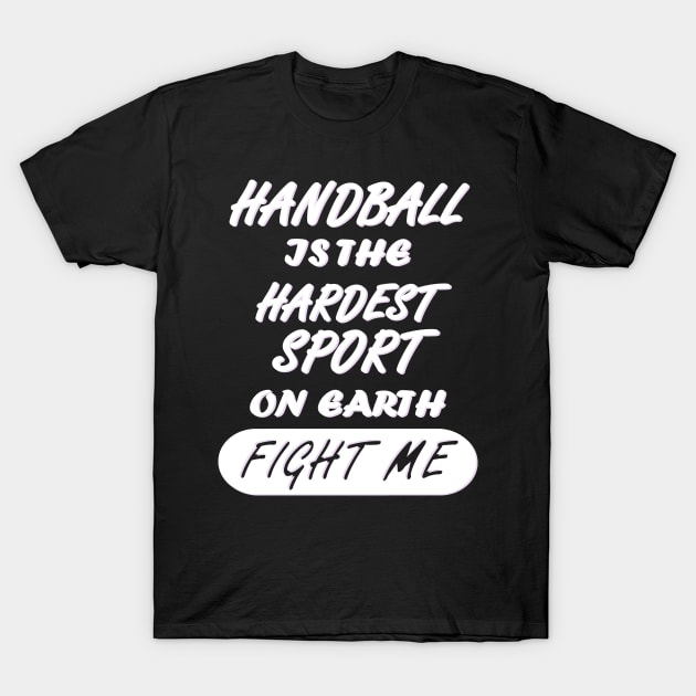Handball Passion Sport Team Women T-Shirt by FindYourFavouriteDesign